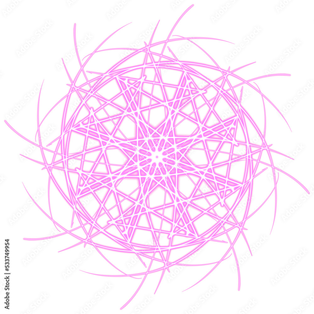 Glowing Geometric Neon Stars Shapes Glowing Geometric Neon Stars Shapes