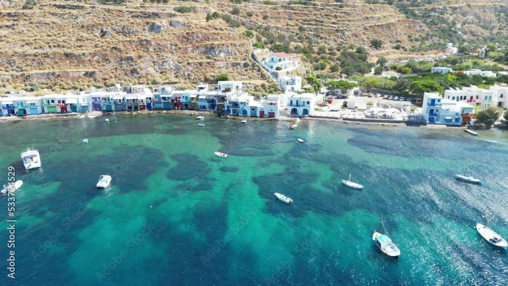 Klima, Milos, Greece