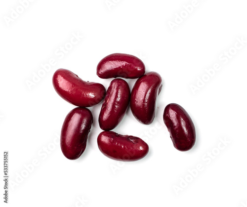 Red Kidney Beans Isolated
