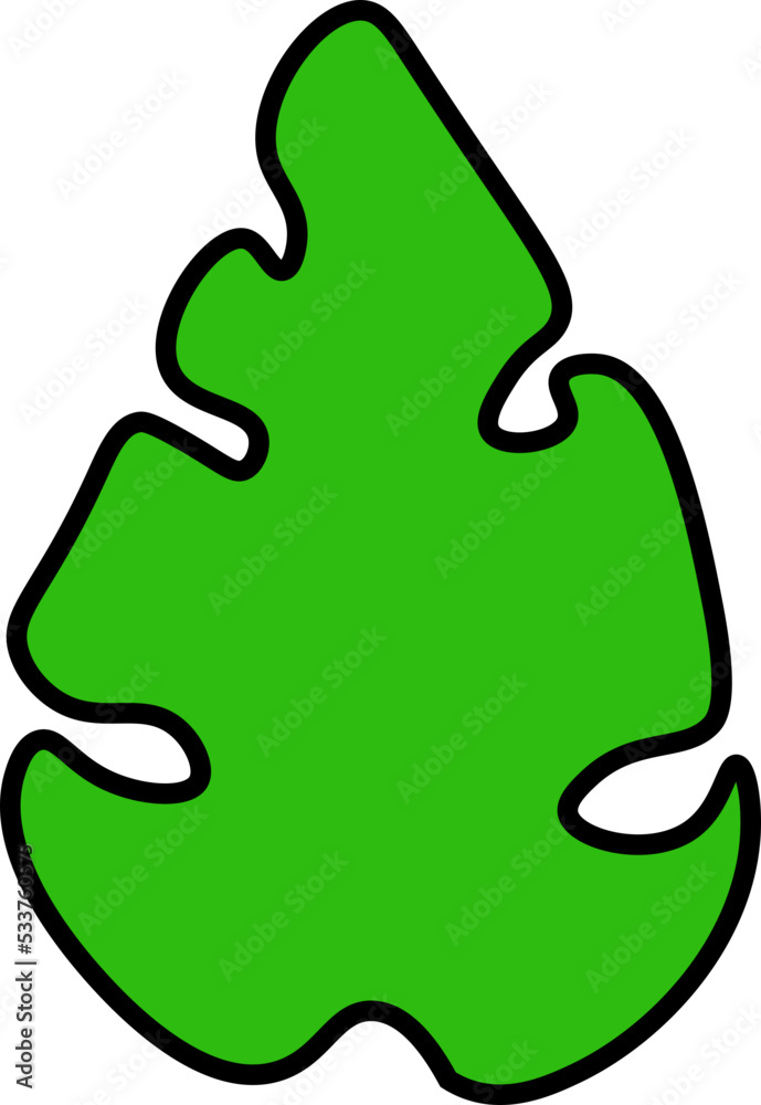 monstera leaf vector design illustration isolated on transparent background monstera leaf vector design illustration isolated on transparent background