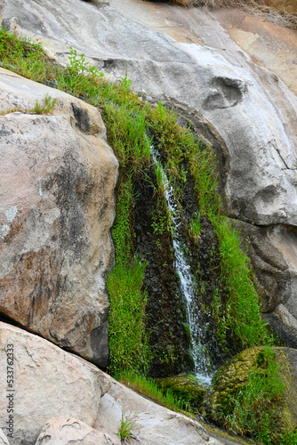 Waterfall near Lake Hodges, Escondido, San Diego County photo