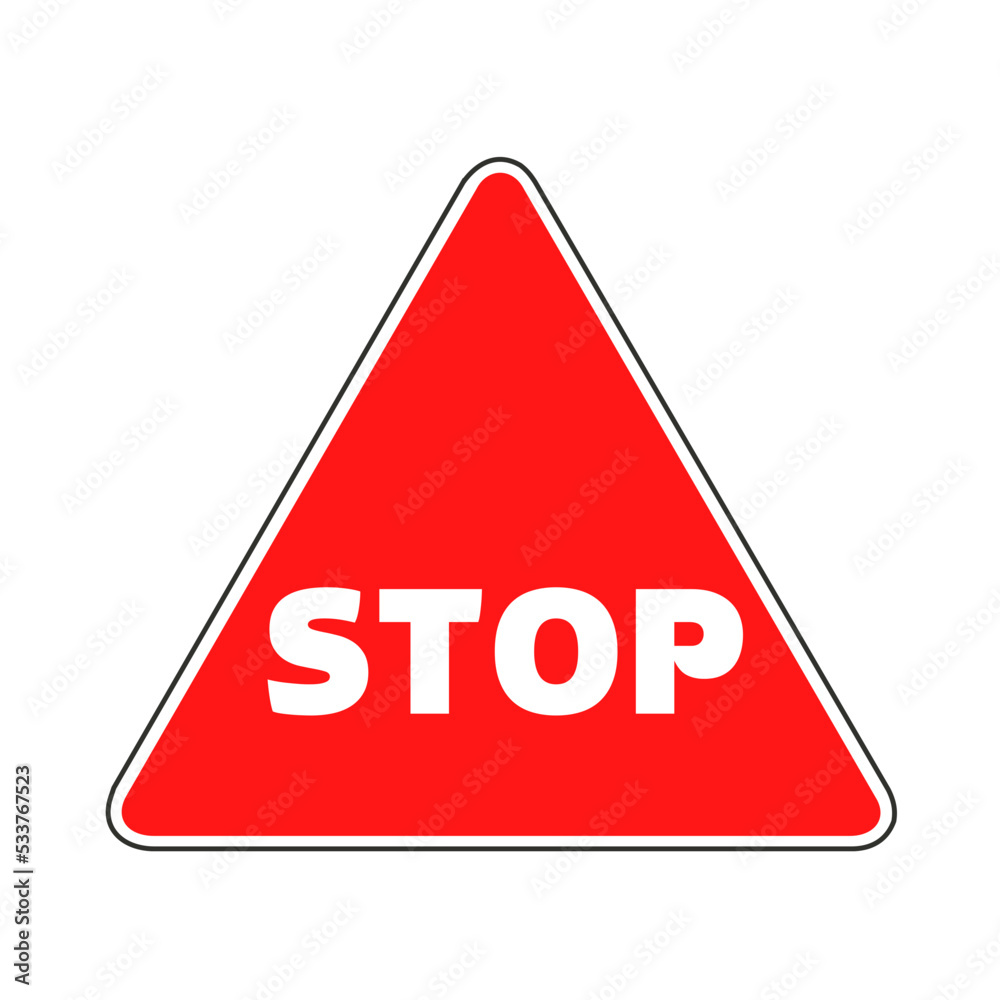 Vector Stop Sign Icon. Stop Banner. Traffic sign stop set. Prohibition sign. Vector illustration. on white Background. Stop sign, stop icon. Vector Stop illustration. Red Warning Symbol
Vector Stop Sign Icon. Stop Banner. Traffic sign stop set. Prohibition sign. Vector illustration. on white Background. Stop sign, stop icon. Vector Stop illustration. Red Warning Symbol