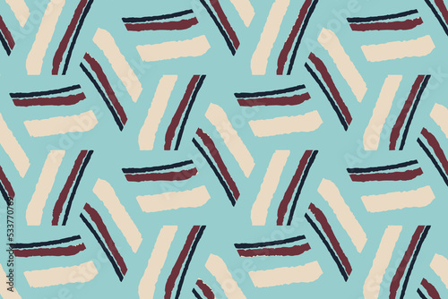 Ethnic Vector Floral Tile. Cyan Abstract Ornament. Carpet Bohemian Hippie. Blue Design Ceramic. Scarf Trendy Geometric. Aztec Mosaic. Blue Graphic Tapestry.