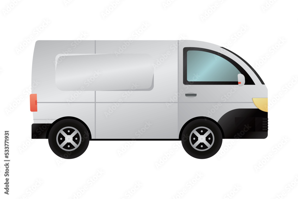 cargo van mockup