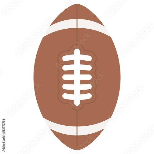 rugby football ball icon