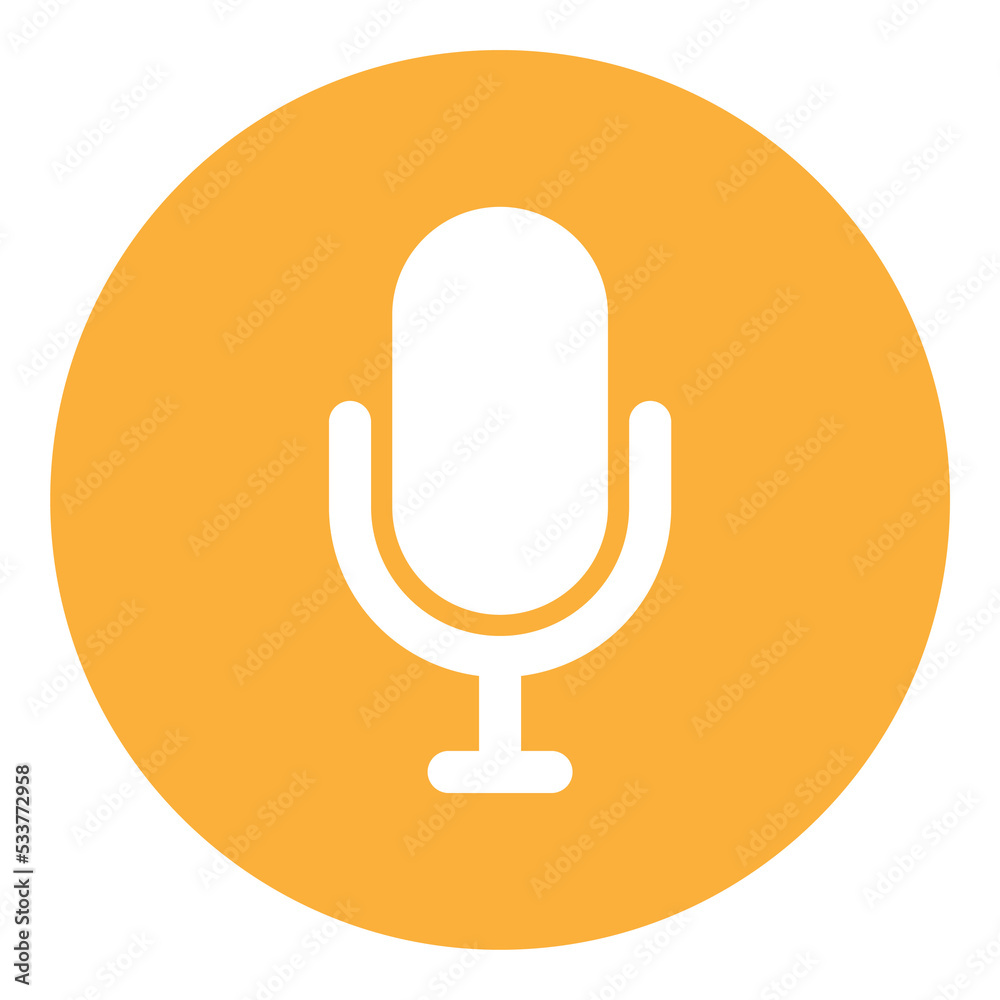 podcast microphone icon