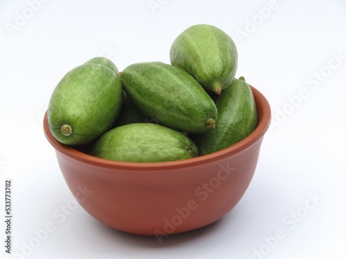 pointed gourd in a bowl  photo
