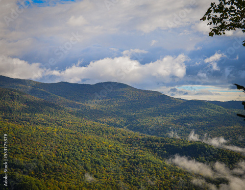 Vermont Mountain Landscape Rising Clouds
Long Trail Vermont