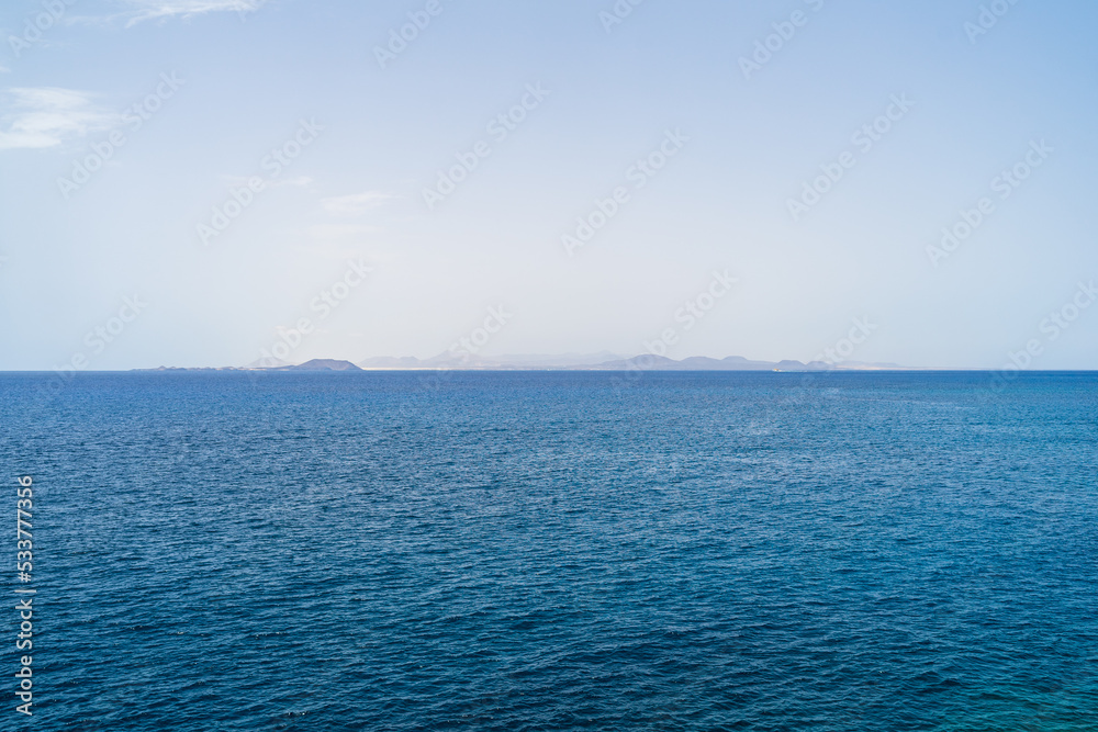 Seascape. Atlantic Ocean. Playa Blanca. Lanzarote. Canary Islands. Spain. Seascape. Atlantic Ocean. Playa Blanca. Lanzarote. Canary Islands. Spain.