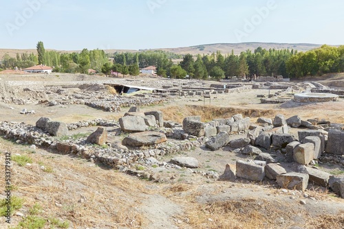 The Hattian and Hittite Ruins of Alaca Hoyuk photo