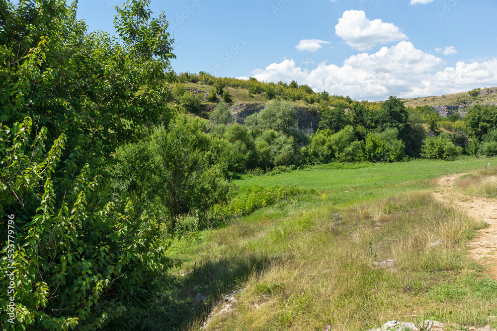Obraz premium Iskar Panega Geopark along the Gold Panega River, Bulgaria