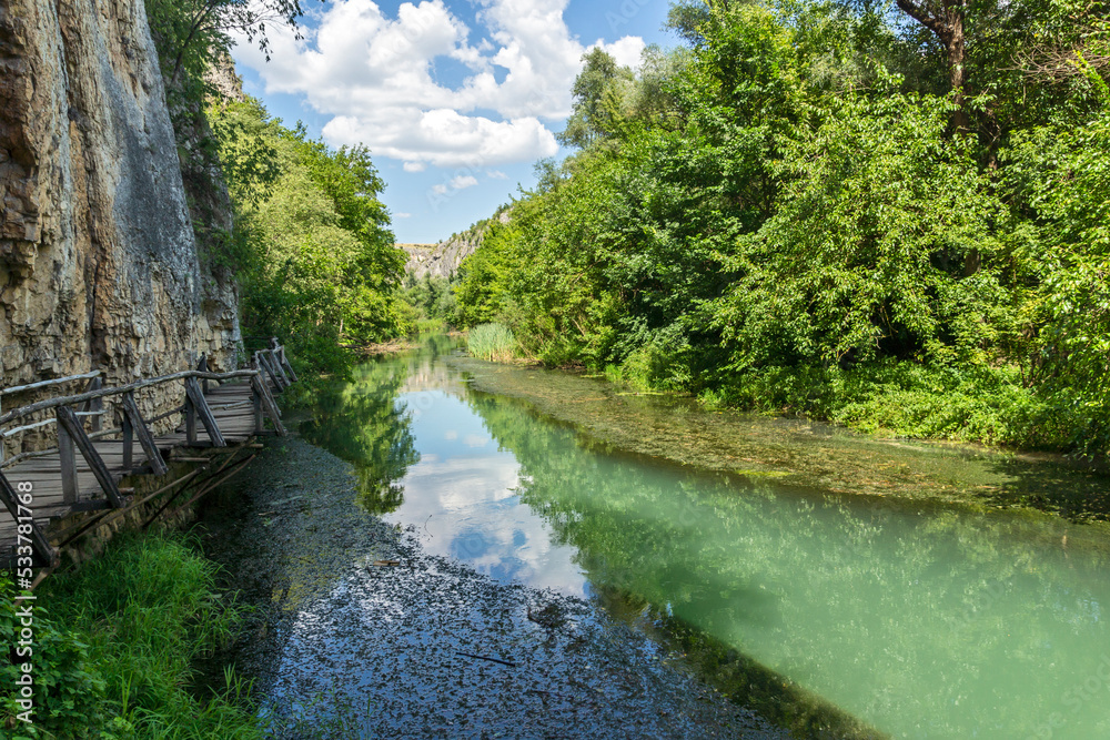 Iskar Panega Geopark along the Gold Panega River, Bulgaria Iskar Panega Geopark along the Gold Panega River, Bulgaria