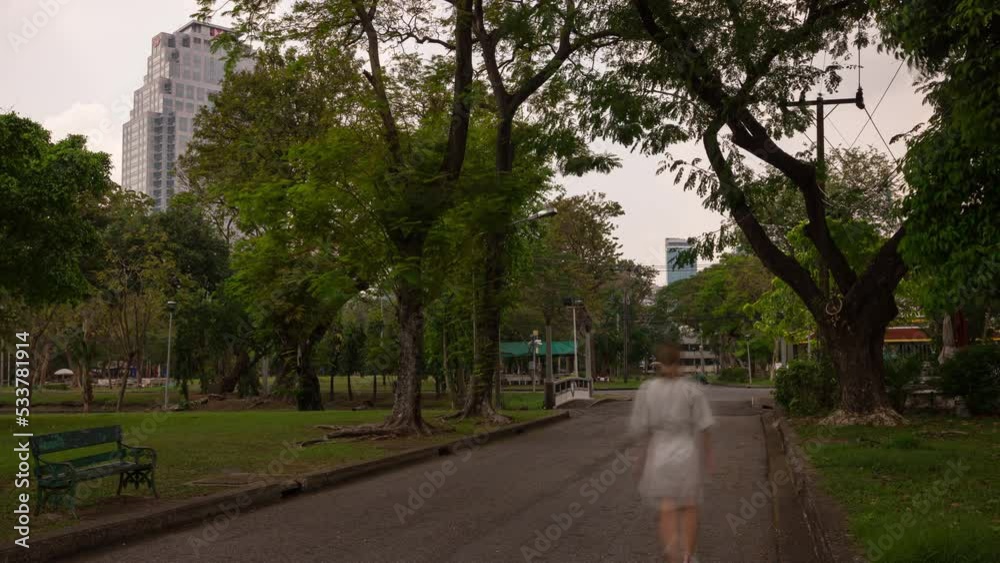 day light bangkok city center famous park road panorama 4k timelapse thailand day light bangkok city center famous park road panorama 4k timelapse thailand