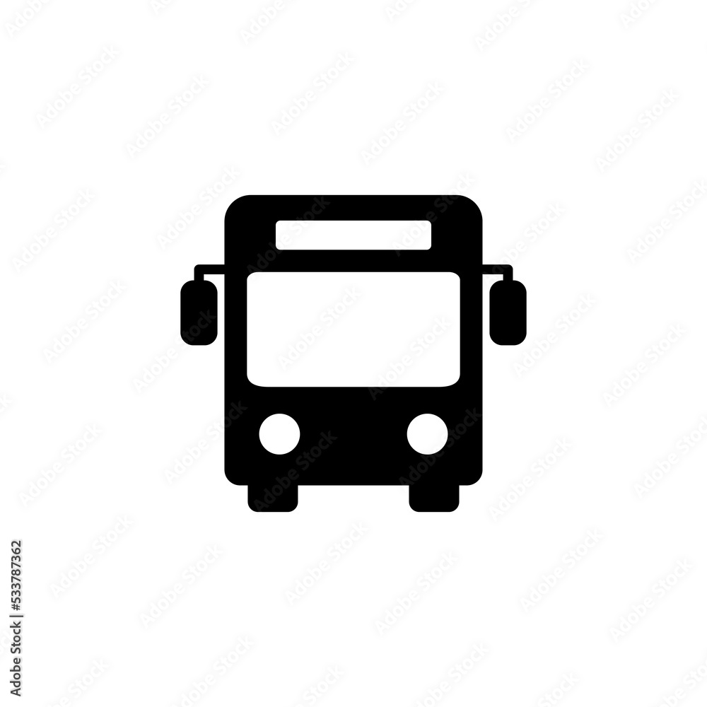 Bus icon vector for web and mobile app. bus sign and symbol. transport symbol Bus icon vector for web and mobile app. bus sign and symbol. transport symbol