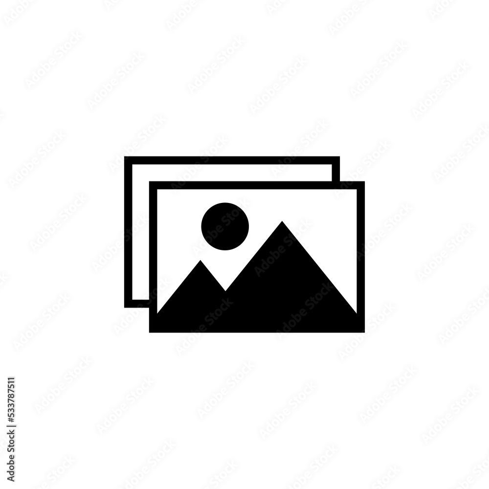 Picture icon vector for web and mobile app. photo gallery sign and symbol. image icon Picture icon vector for web and mobile app. photo gallery sign and symbol. image icon