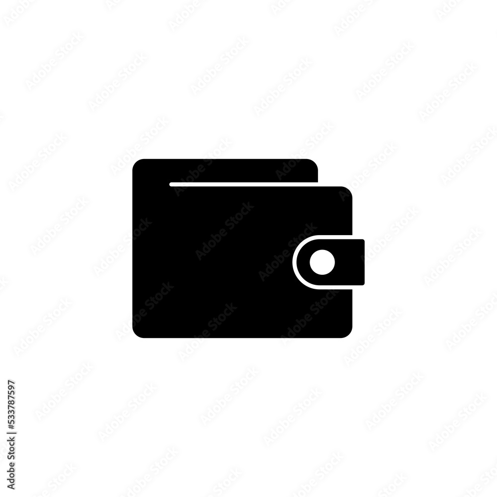 Wallet icon vector for web and mobile app. wallet sign and symbol Wallet icon vector for web and mobile app. wallet sign and symbol