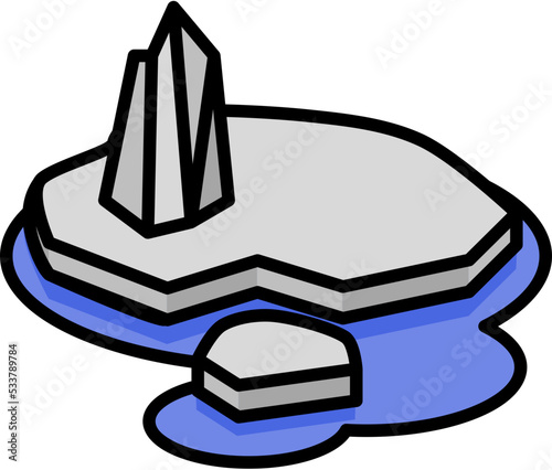 ice breaking icon