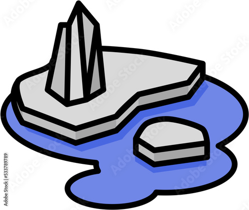 ice breaking icon
