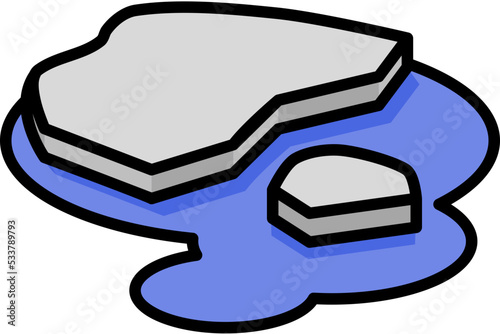 ice breaking icon