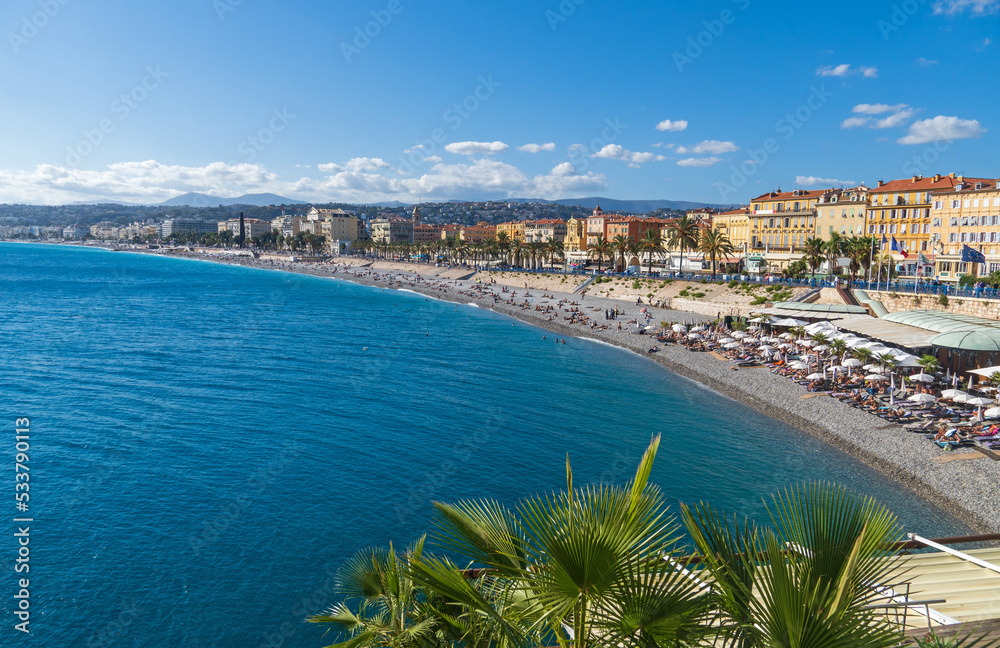 Fototapeta premium Nizza, Promenade des Anglais