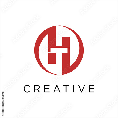 HHT Letter Logo Design Template