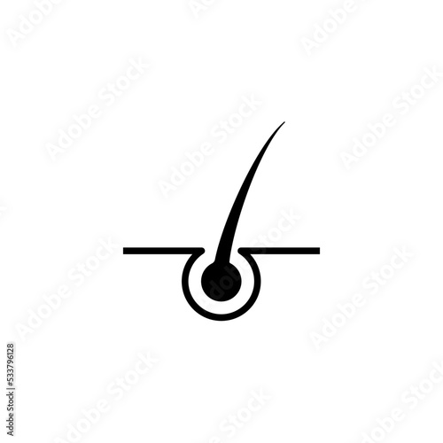 hair icon vector design templates