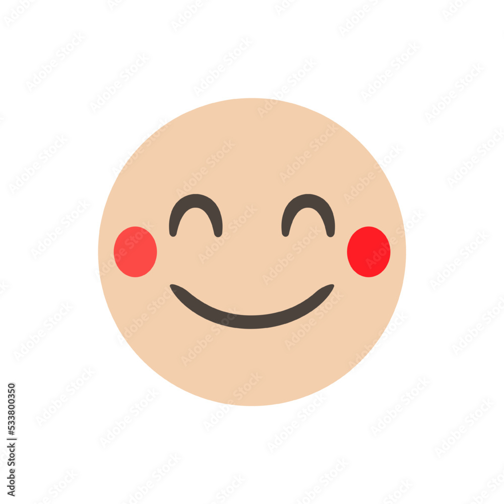 Smile. funny yellow emoticon. emoji. isolated in white background. for emoticon characters design collection. for ui interface Smile. funny yellow emoticon. emoji. isolated in white background. for emoticon characters design collection. for ui interface