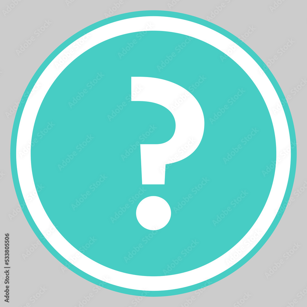 Question mark, FAQ sign, Help symbol, vector mark symbols light blue style. Isolated icon. Question mark, FAQ sign, Help symbol, vector mark symbols light blue style. Isolated icon.