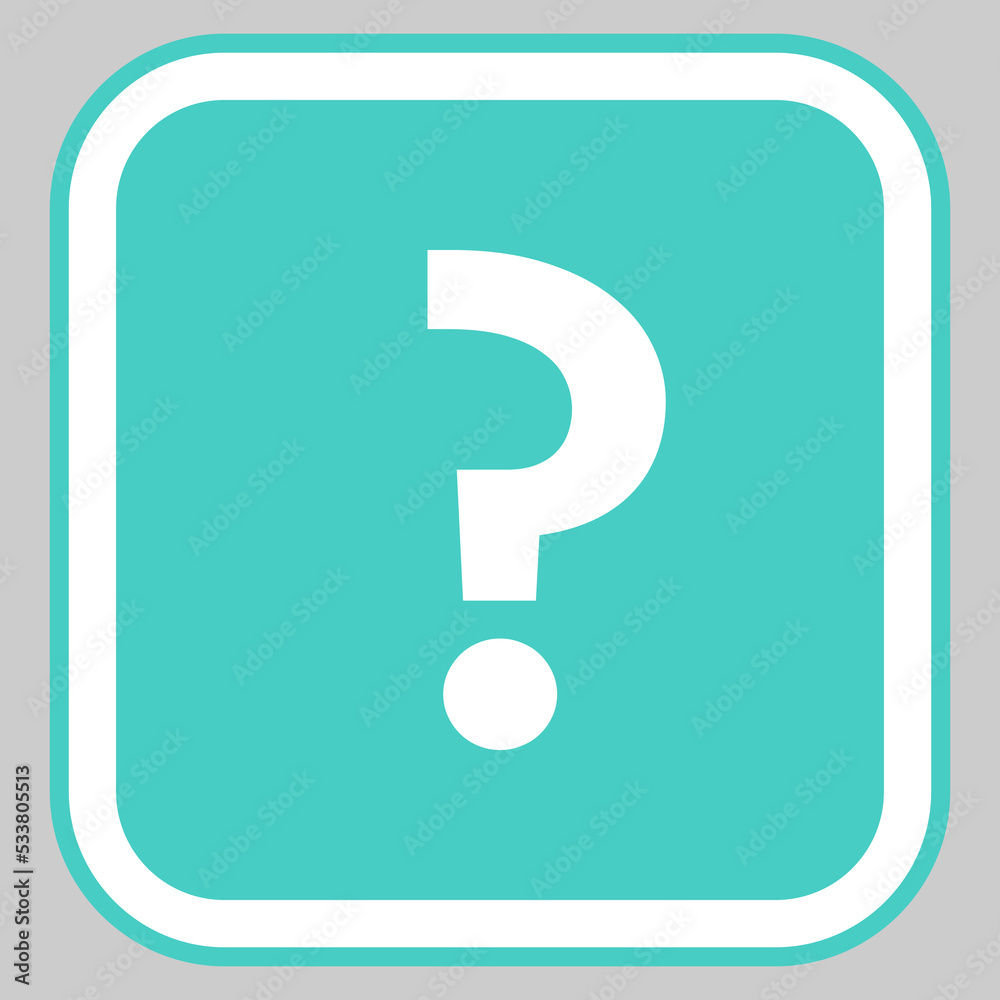 Question mark, FAQ sign, Help symbol, vector mark symbols light blue style. Isolated icon. Question mark, FAQ sign, Help symbol, vector mark symbols light blue style. Isolated icon.