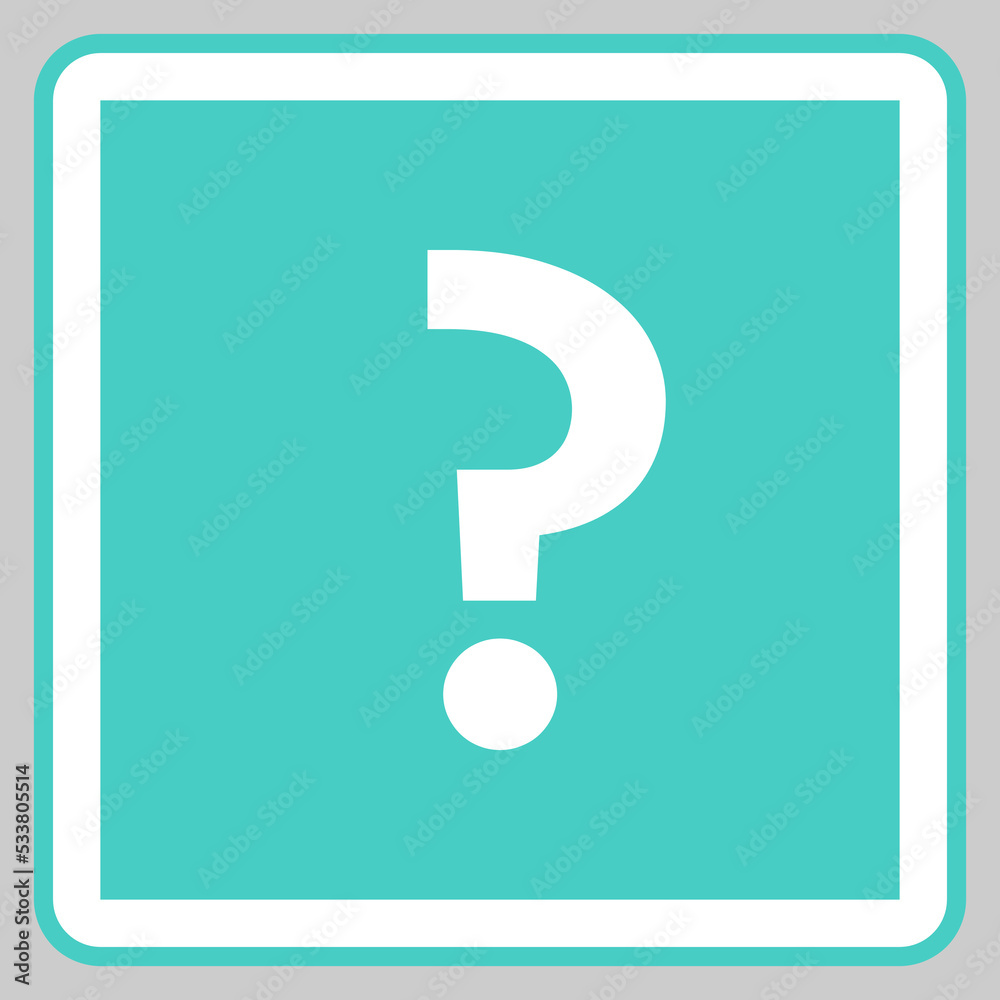 Question mark, FAQ sign, Help symbol, vector mark symbols light blue style. Isolated icon. Question mark, FAQ sign, Help symbol, vector mark symbols light blue style. Isolated icon.