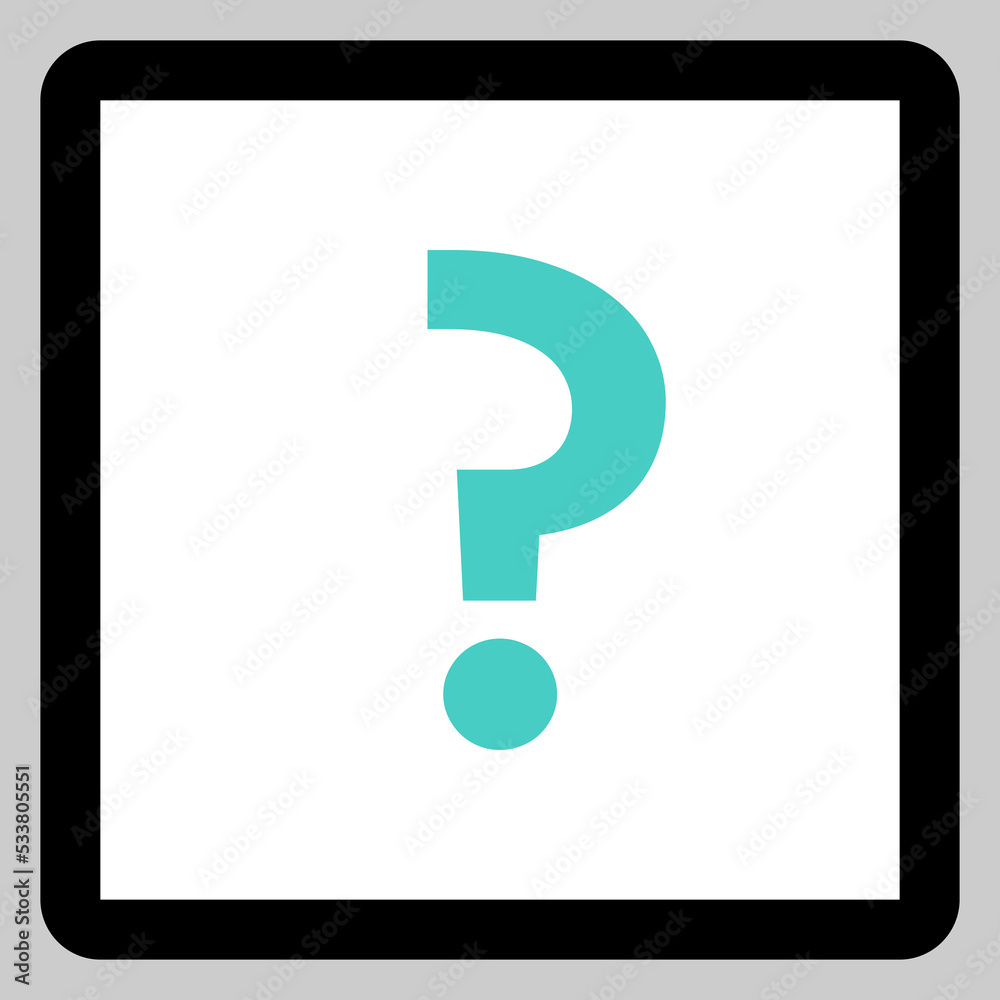 Question mark, FAQ sign, Help symbol, vector mark symbols light blue style. Isolated icon. Question mark, FAQ sign, Help symbol, vector mark symbols light blue style. Isolated icon.
