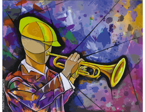 Jazz Musician Trumpet Player