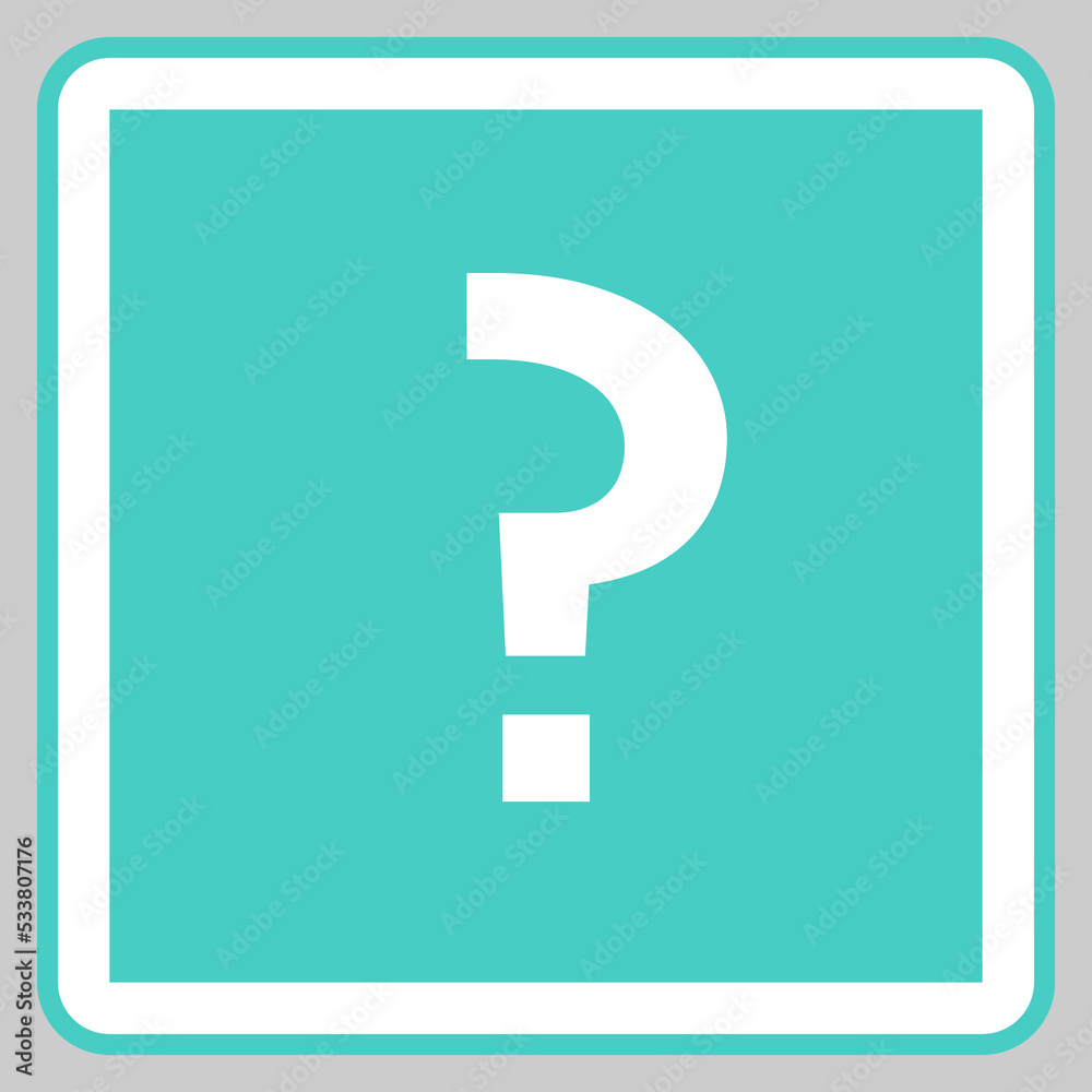 Question mark, FAQ sign, Help symbol, vector mark symbols light blue style. Isolated icon. Question mark, FAQ sign, Help symbol, vector mark symbols light blue style. Isolated icon.
