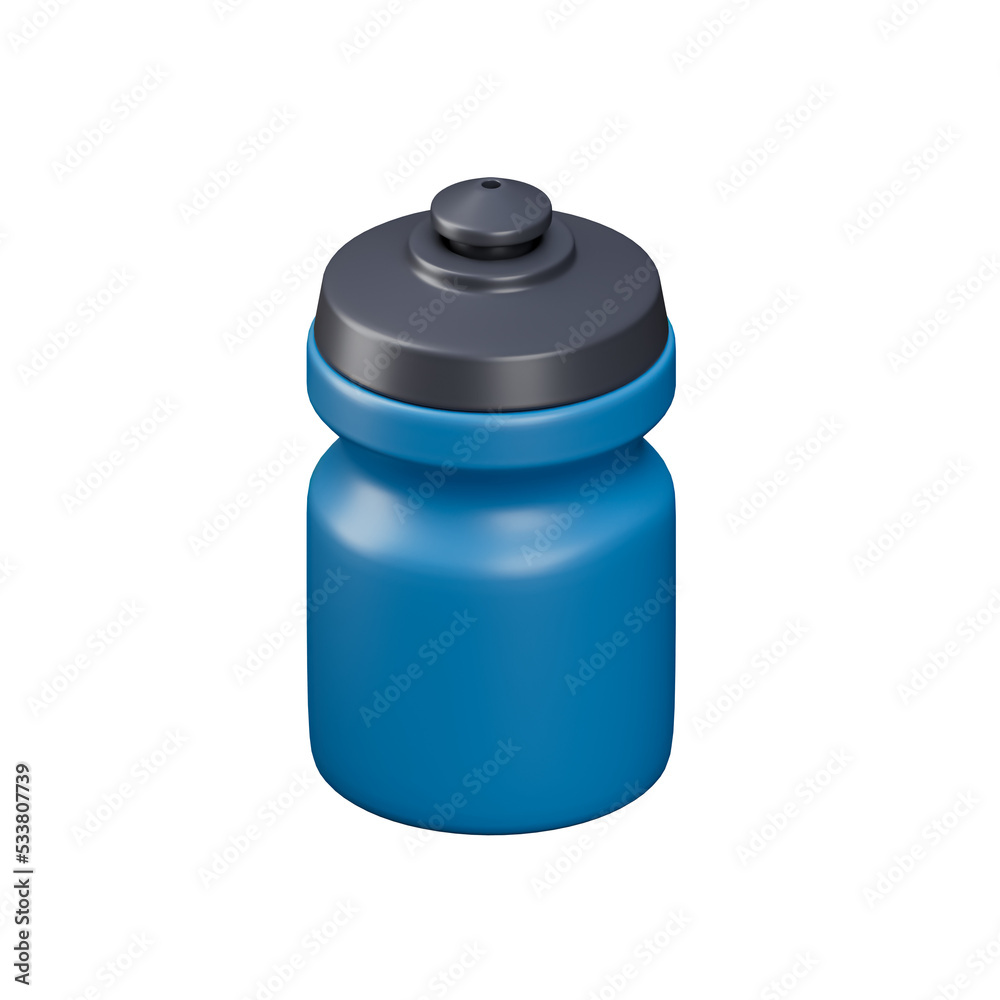 Water sipper icon Isolated 3d render Illustration Water sipper icon Isolated 3d render Illustration