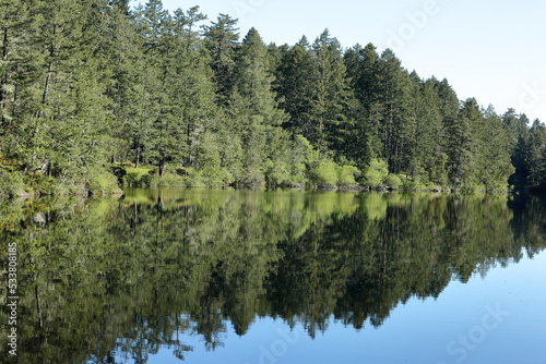 Lake Mirror images