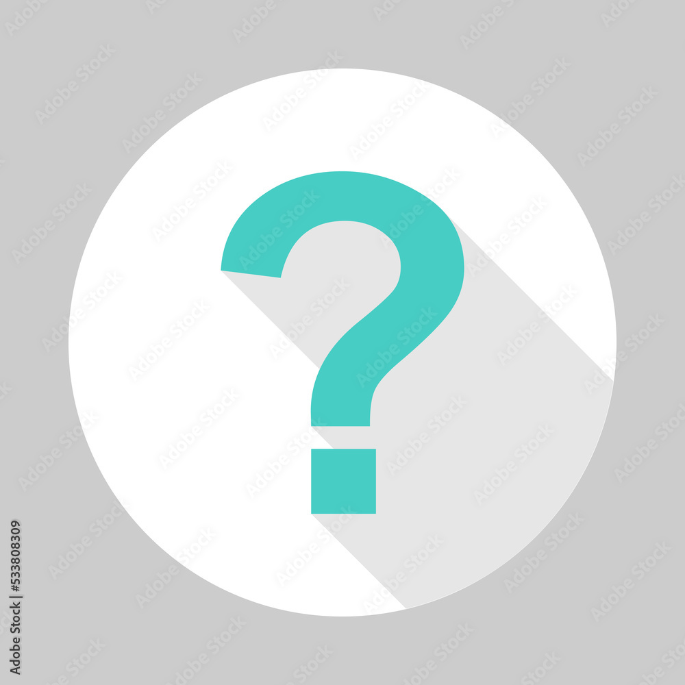 Question mark, FAQ sign, Help symbol, vector mark symbols light blue style. Isolated icon. Question mark, FAQ sign, Help symbol, vector mark symbols light blue style. Isolated icon.