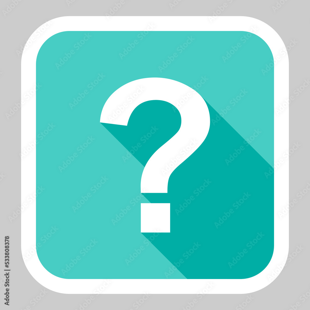 Question mark, FAQ sign, Help symbol, vector mark symbols light blue style. White stroke design. Isolated icon. Question mark, FAQ sign, Help symbol, vector mark symbols light blue style. White stroke design. Isolated icon.