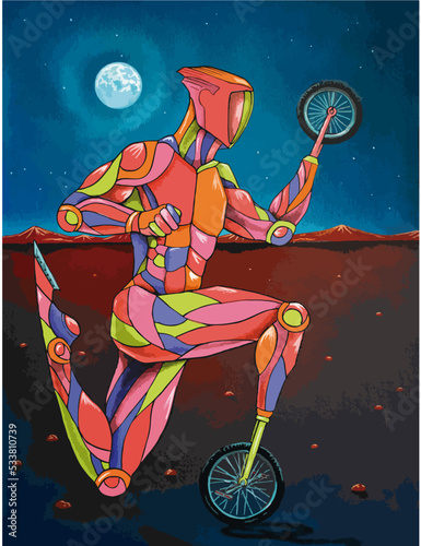 Last bike dancer