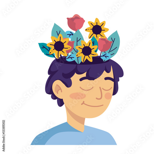 man with mental health