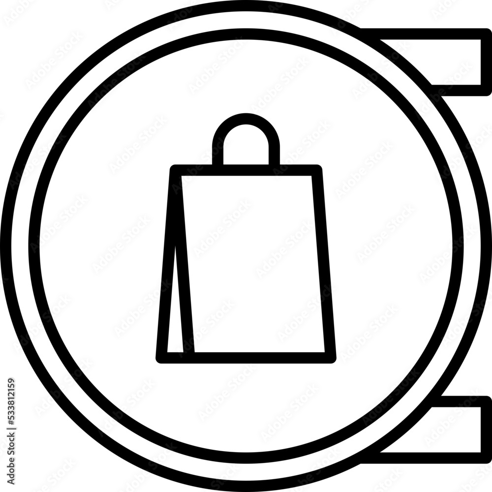 store sign icon store sign icon