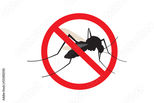 Mosquito vector. Mosquitoes bite humans. Flying insect illustration. Malaria plague insects