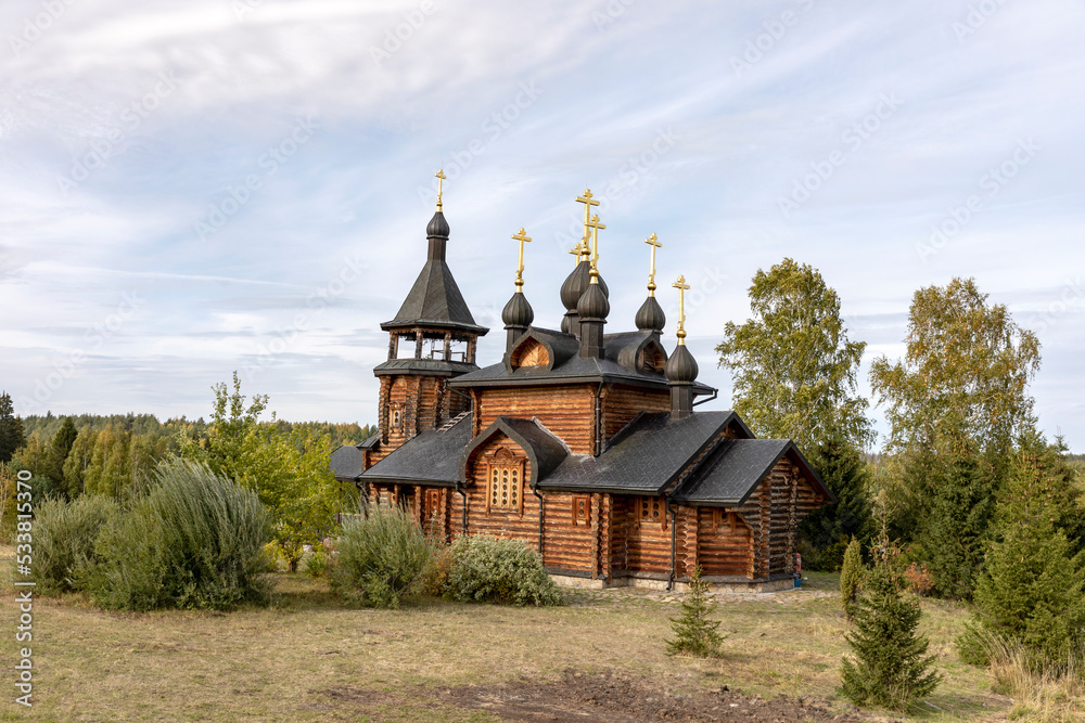  The church in the name of all the saints in the land of Siberia shone. Merkushino