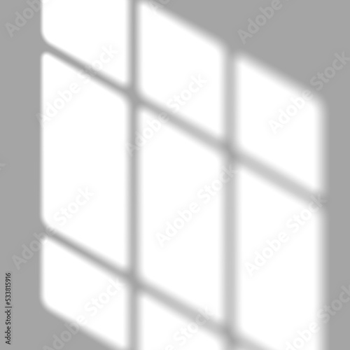 Window drop diagonal shadow overlay on wall texture background