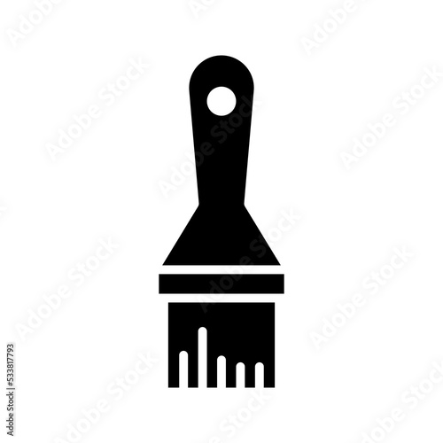 Paint brush icon color editable