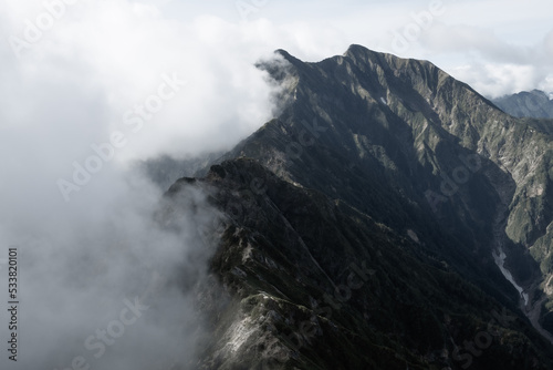 美しい山の風景