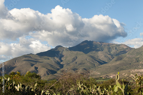 Landscape of El chimborazo, Ecuador, andes, andean mountains snow peak