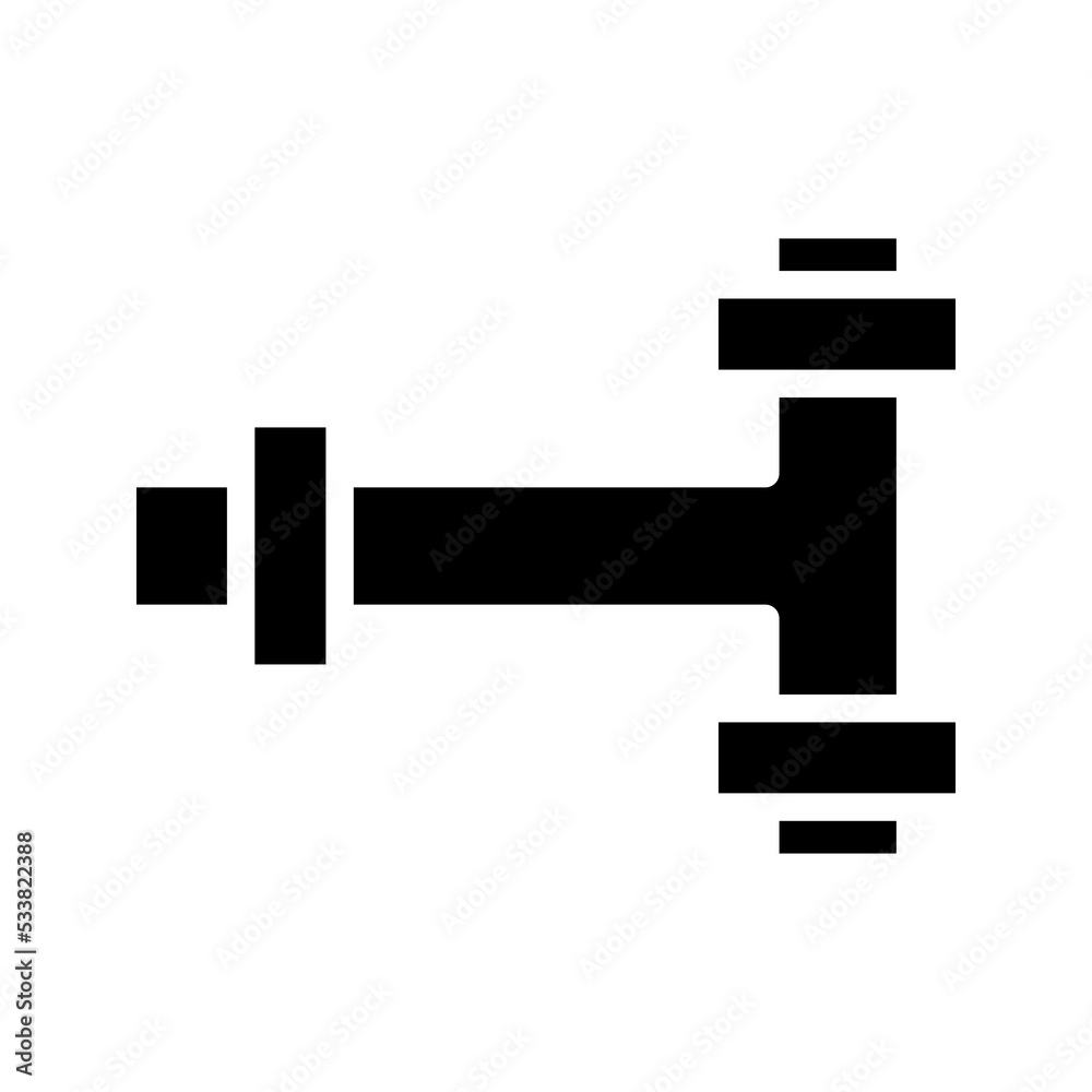 Pipe icon for pipeline construction and industry work Icon color editable Pipe icon for pipeline construction and industry work Icon color editable