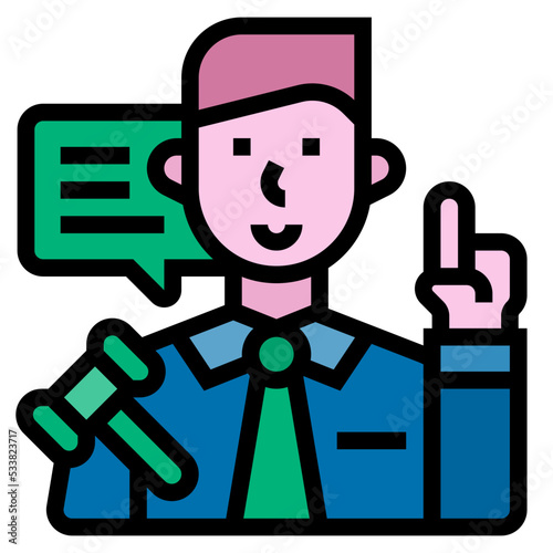 legal advisor icon