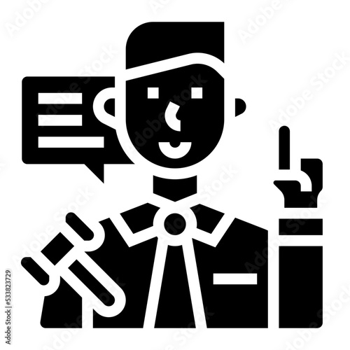 legal advisor icon