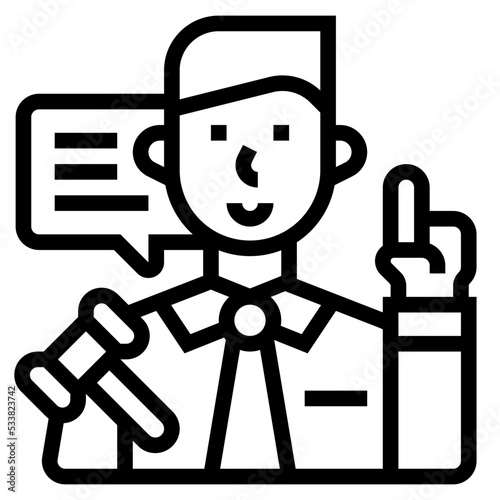 legal advisor icon